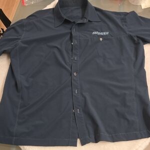 Kuhl Men's Dark Blue Casual Button Down Shirt